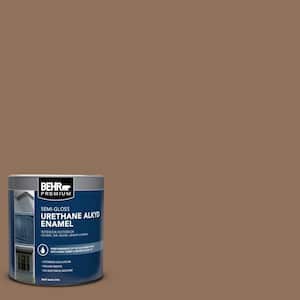 1 qt. #N240-6 Wild Mustang Semi-Gloss Enamel Urethane Alkyd Interior/Exterior Paint