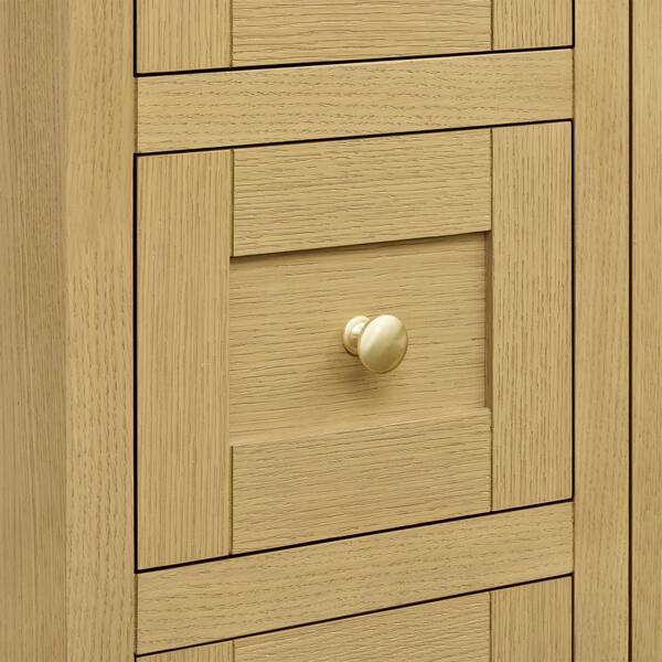 Avery 72 in. Double Freestanding Honey Oak with Matte Black Trim Bath Vanity with Giotto Quartz Top