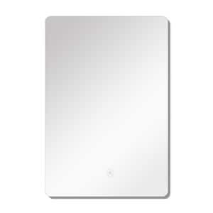Skylar 23.62 in. x 31.5 in. Single Frameless LED Mirror