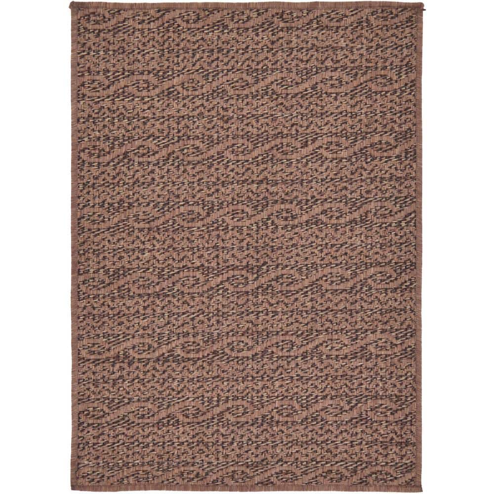 Outdoor Links Brown 2' 2 x 3' 0 Area Rug price history on PriceWatchPro