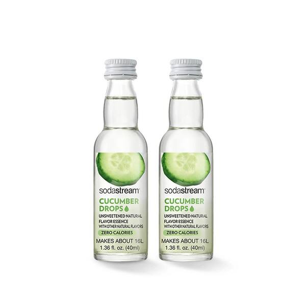 SodaStream 40 ml Cucumber Fruit Drops (Case of 2)