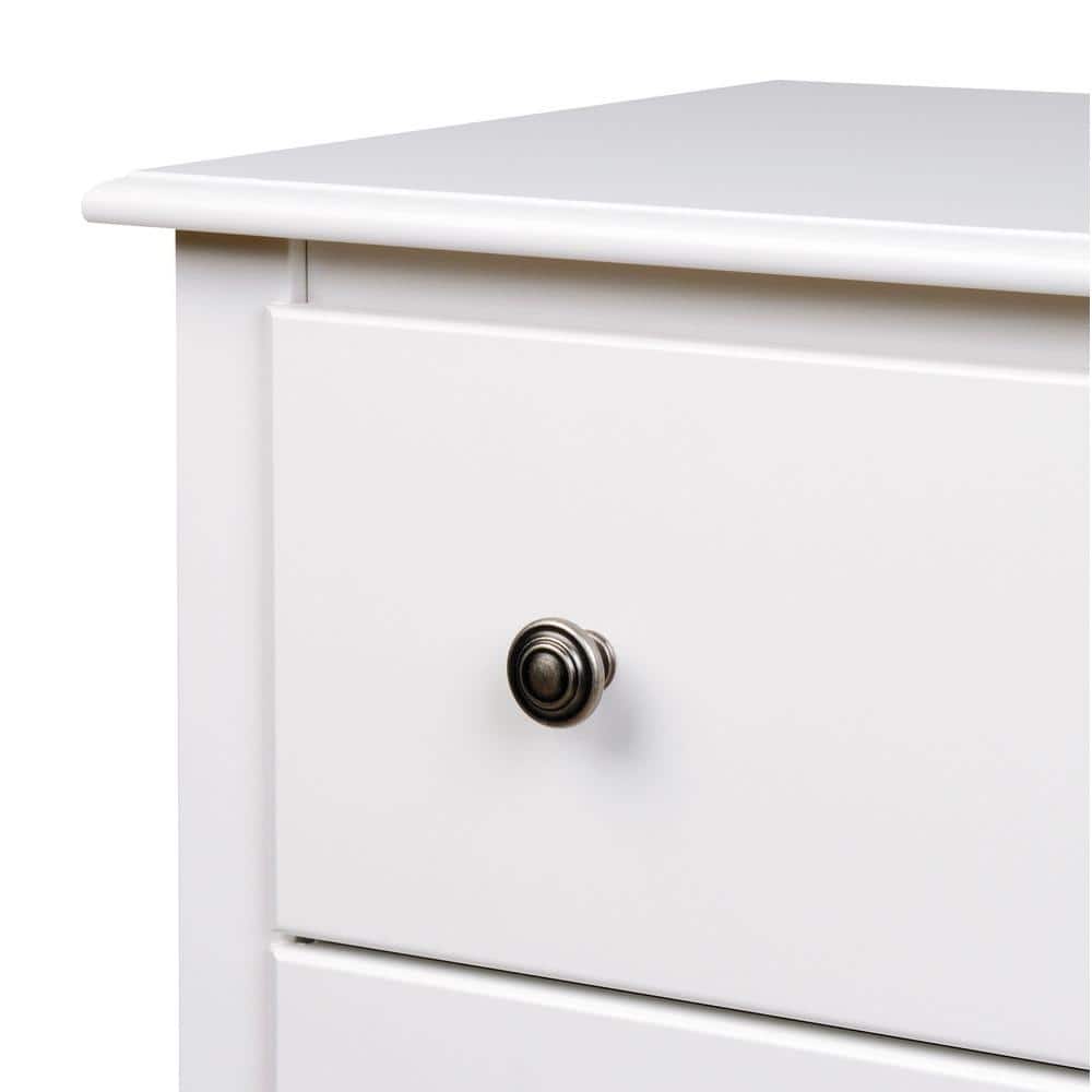 Monterey White MDF TV and Wardrobe Armoire