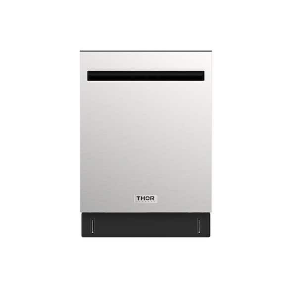 24 in. Top Control Built-In Tall Tub Dishwasher in SS with 7-cycles, 14 Place Setting, and Wine Glass Brasket