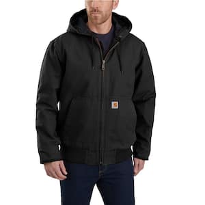Carhartt Men's X-Large Black Cotton Duck Active Jacket 104050-BLK