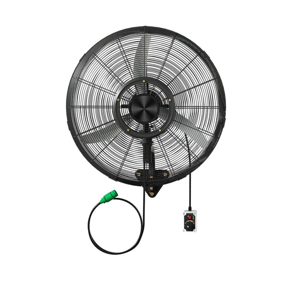 20in. 4-Speed Oscillating Industrial Outdoor/Patio Wall Mount Misting Fan price history on PriceWatchPro