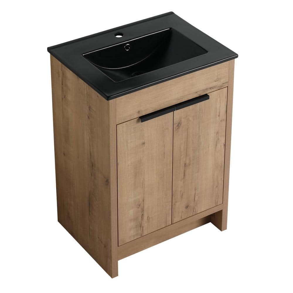 High Quality 24 in. W x 18 in. D x 34 in. H Single Sink Freestanding Bath V