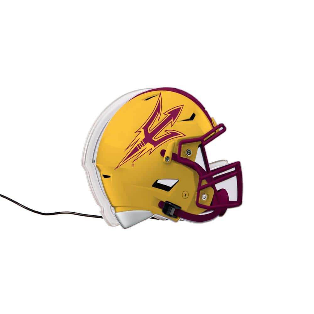 Arizona State University Yellow NCAA Helmet Desklite LED Decor product image for price tracking