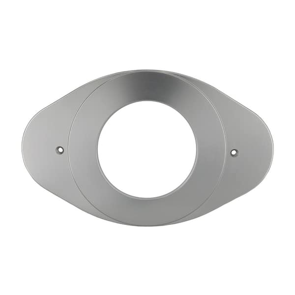 Single Handle Remodeling Cover Plate in Brushed Nickel