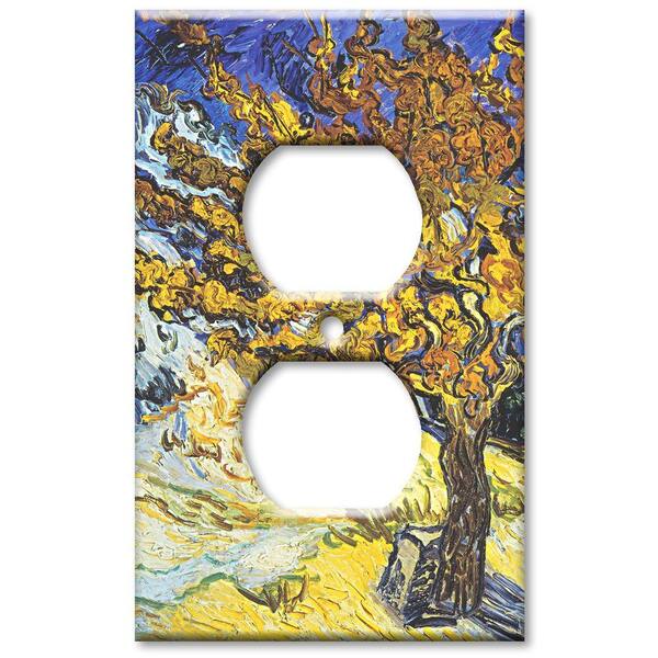 Art Plates Van Gogh Mulberry Tree - Oversize Outlet Cover