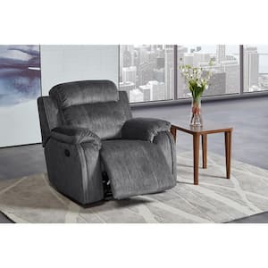 New Classic Furniture Tango Shadow Polyester Glider Recliner