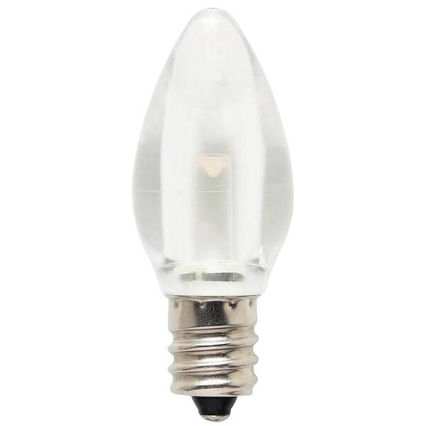 Westinghouse 7W Equivalent Warm White C7 Night Light LED Light Bulb (2-Pack)