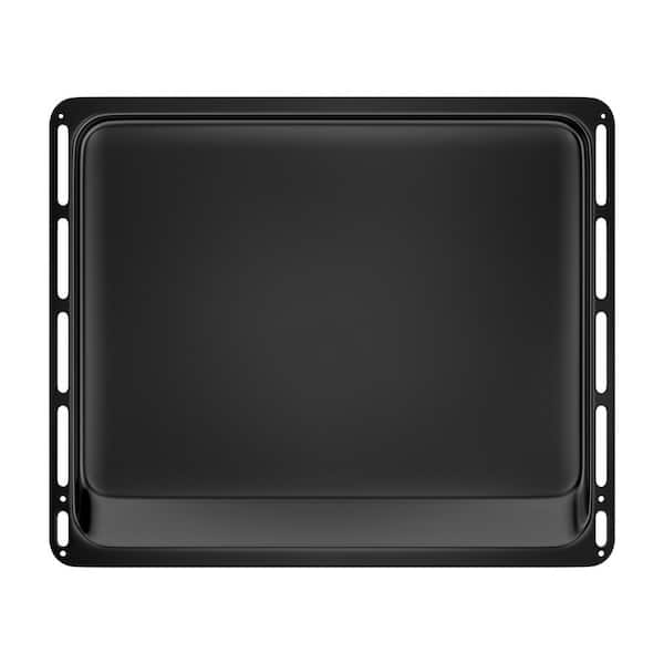 18 in. W x 15 in. L Oven Broiling Pan in Black compatible with 24-inch Single Wall Oven Model 24WOE40L