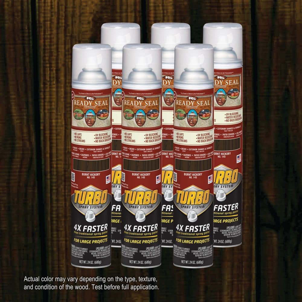 Ready Seal 24 oz. Turbo Burnt Hickory Exterior Wood Stain and