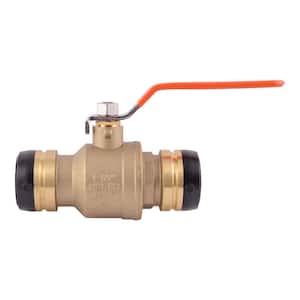 1-1/2 in. Push-to-Connect Brass Ball Valve Fitting