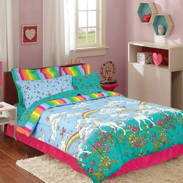 unicorn childrens bedding