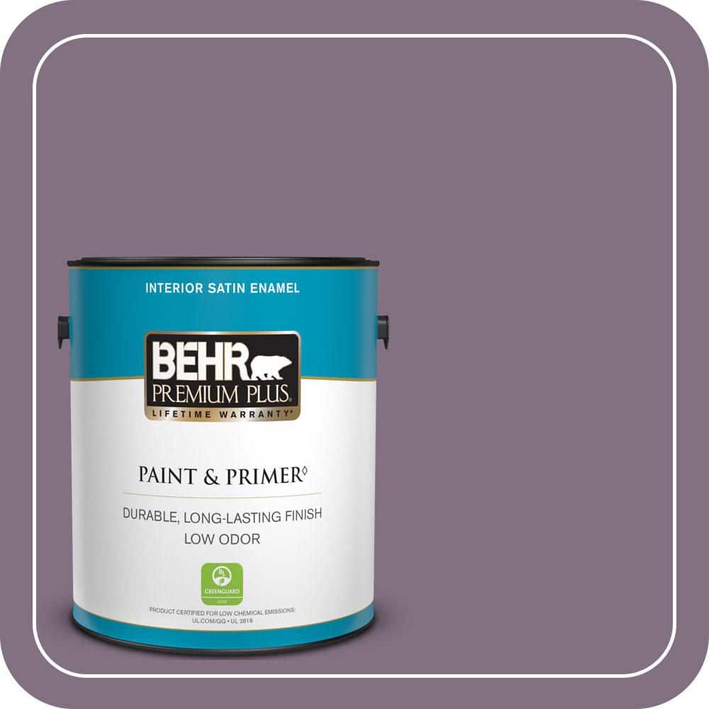 1 gal. Home Decorators Collection #HDC-SP14-9 Decorative Iris Satin Enamel Low Odor Interior Paint & Primer price history on PriceWatchPro