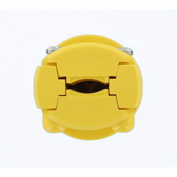 15 Amp 125-Volt 3-Wire Plug, Yellow 515PV-YL