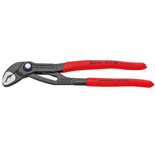 KNIPEX 10 in. Cobra Pliers with Quick Set Functionality