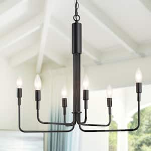 black chandeliers modern