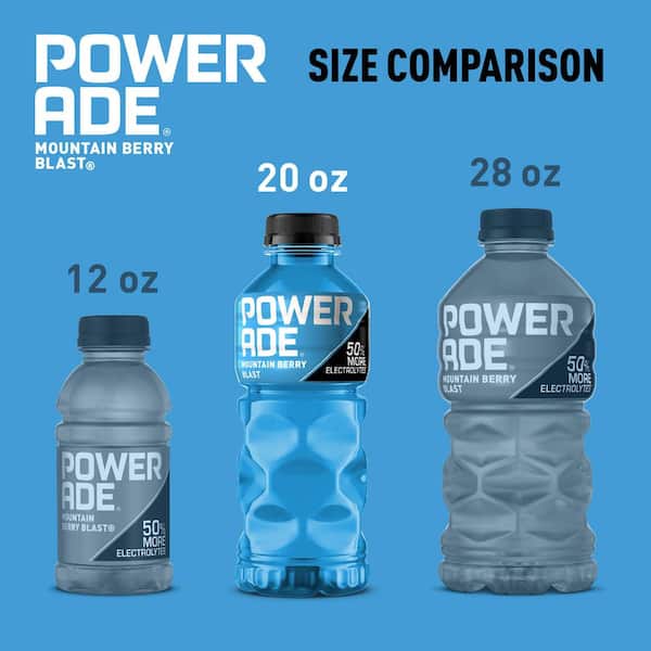 Powerade POWERADE Mountain Berry Blast Bottles, 20 fl. oz., 8 Pack
