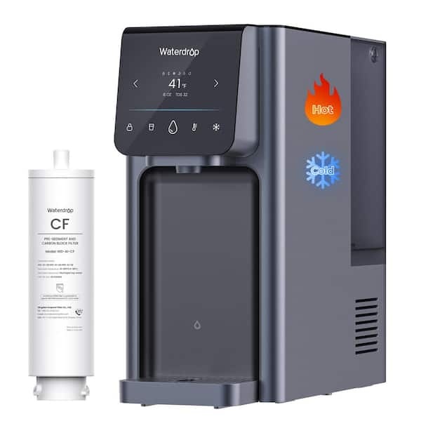 A1 Countertop Reverse Osmosis System, Hot and Cold Water Dispenser, NSF/ANSI 58 Standard, Extra A1-CF Replacement Filter