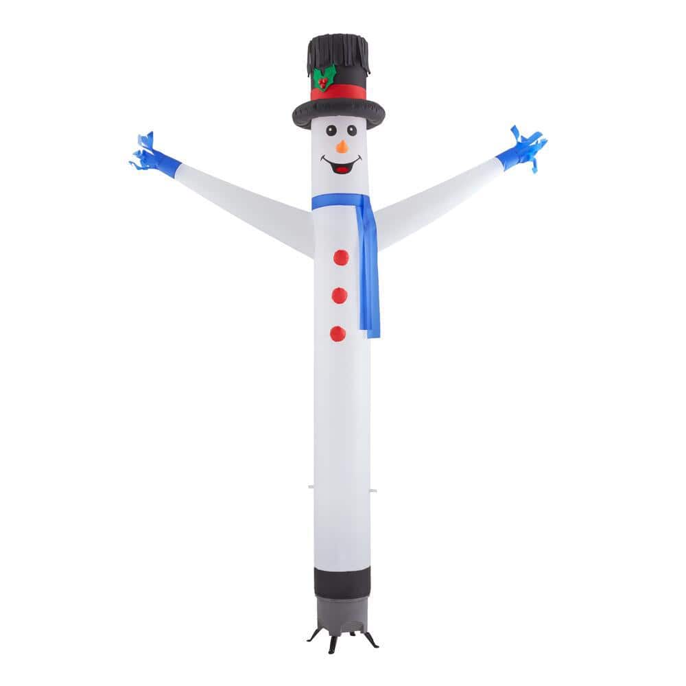 12 ft. Animated Inflatable Jolly Jiggler Snowman
