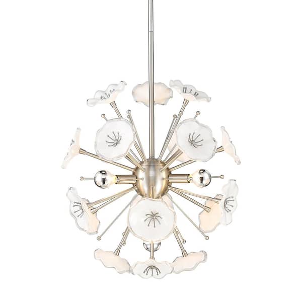 Golden Lighting Kyoto 4-Light Pewter Pendant