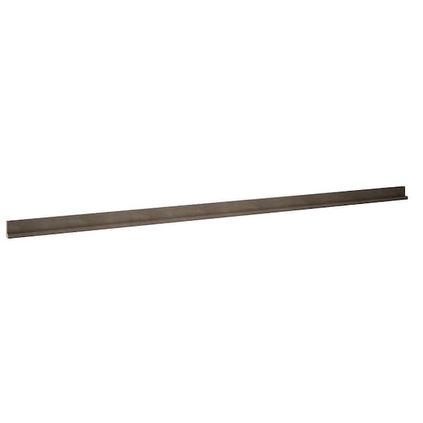 QuickShip 96 in. W x 3 in. H x 1.75 in. D Shaker Starter Crown Moulding in Fieldstone