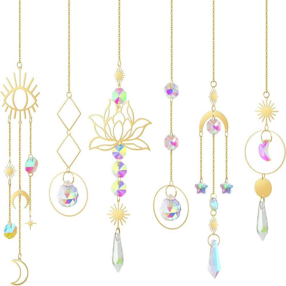 Suncatcher Crystal Hanging Sun Catcher Prism with Chain Pendant Ornament Crystal Balls for Window price history on PriceWatchPro