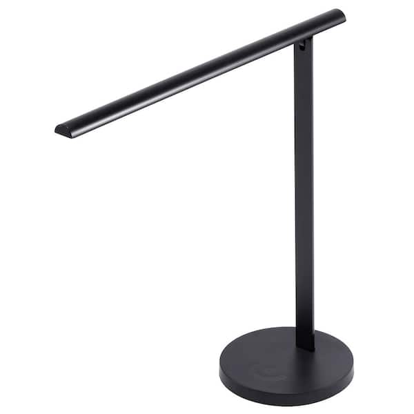 Bostitch 6.81 in. Black Dimmable LED Desk Lamp with Adjustable Color Temperature