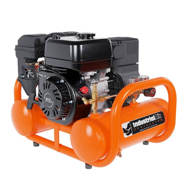 4 Gal. 155 PSI Kohler Gas Powered Oil Free Portable Air Compressor