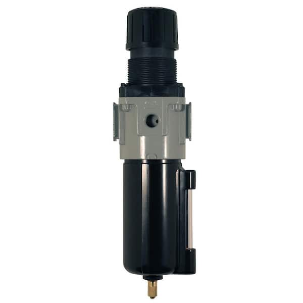 3/8 in. NPT Metal Piggyback Filter Regulator