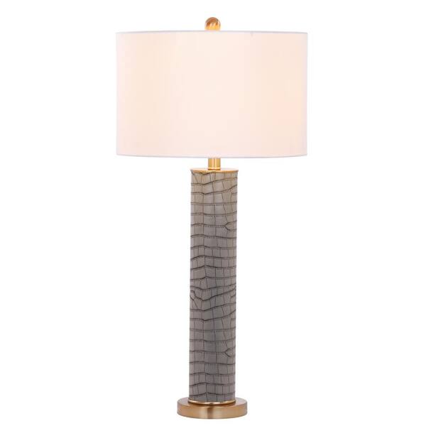 faux alligator lamp