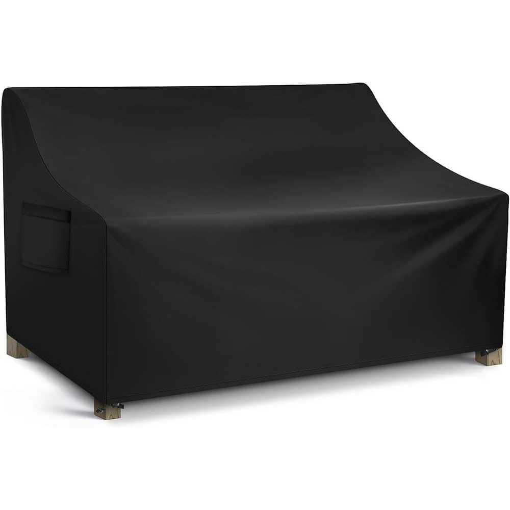 82.6 in. x 39 in. x 28 in. Waterproof Outdoor Sofa Cover for 3-Seater Deep 