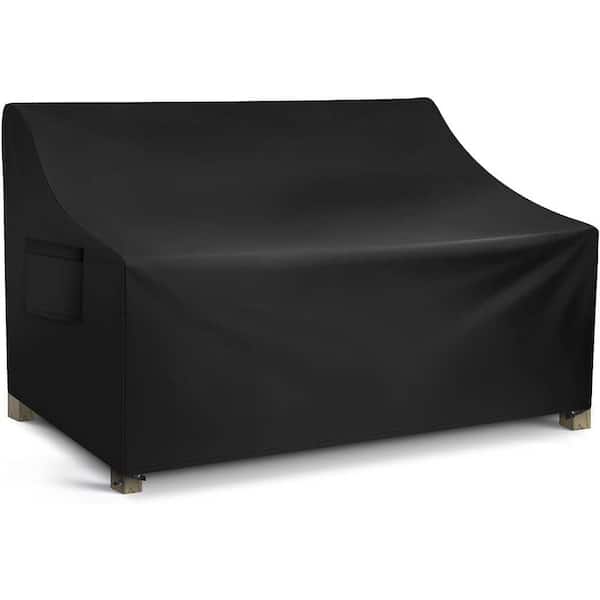 Unbranded 82.6 in. x 39 in. x 28 in. Waterproof Outdoor Sofa Cover for 3-Seater Deep Lounge Bench