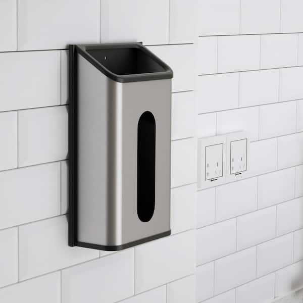 Trash Bag Holder for Plastic Bags - Garbage Bag Holder - Wall Mounted,  Under Counter or Top Counter