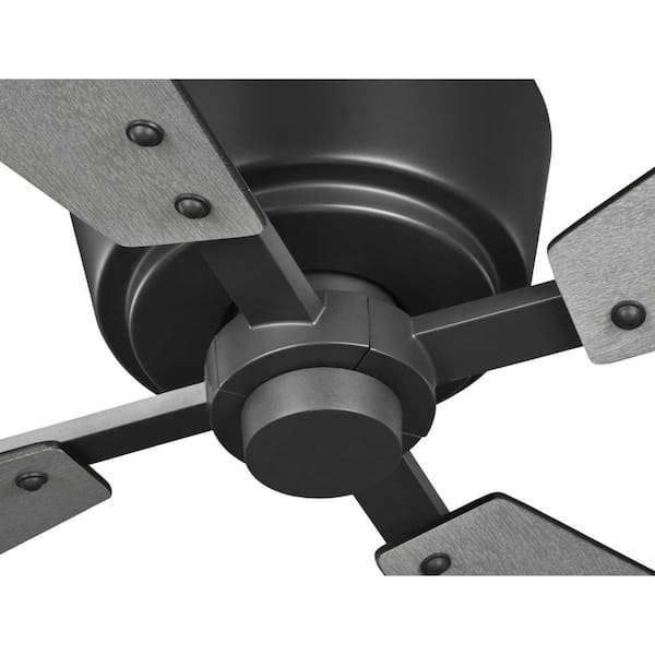 Chapin 56 in. Indoor Graphite Transitional Ceiling Fan with Remote Included for Great Room and Living Room