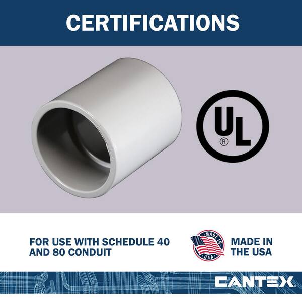 3/4 in. PVC Couplings (15-Pack) 3/4 in. PVC Couplings (15-Pack)