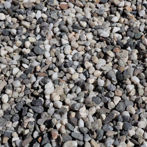 0.25 cu. ft. 20 lbs. 1/4 in. Alpine Blend Decorative Landscaping Pebble
