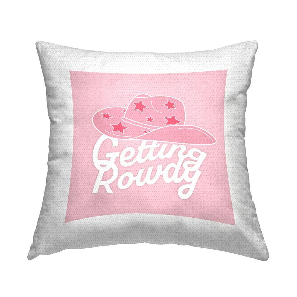 Western Getting Rowdy Outdoor Printed Throw Pillow by Corrine Rose Design price history on PriceWatchPro