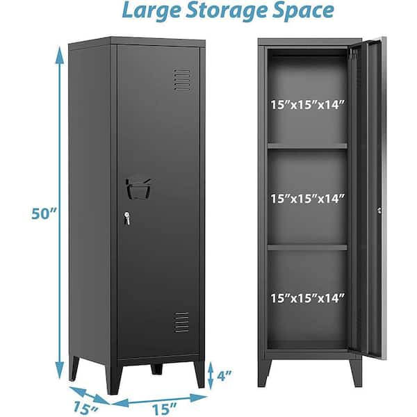 Large store metal locker