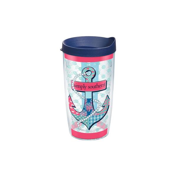 Tervis Simply Southern Ach Patch 16 oz. Double Walled Insulated Tumbler with Travel Lid