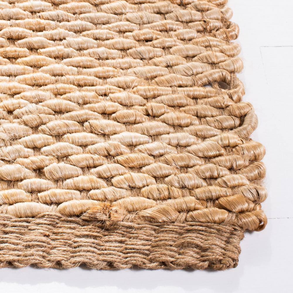 Natural Jute Hand-Knotted Runner Rug 30" x 5'