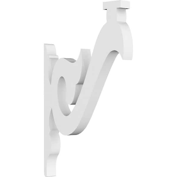 Ekena Millwork 5/8 in. W x 6 in. H x 6 in. D PVC Austin Bracket