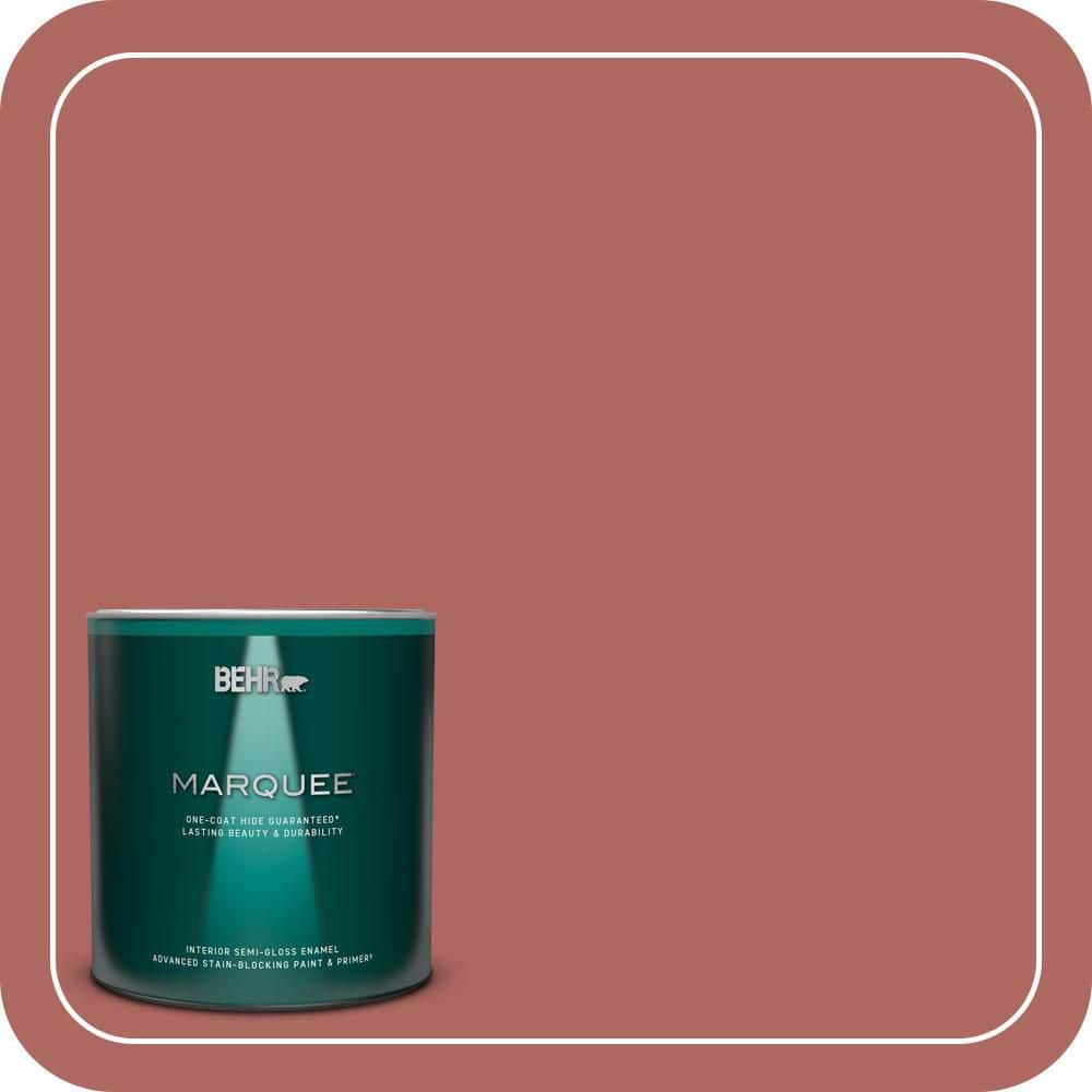 1 qt. #PPU2-13 Colonial Brick Semi-Gloss Enamel Interior Paint & Primer price history on PriceWatchPro