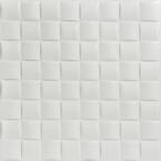 Cobblestone Dove White 1.6 ft. x 1.6 ft. Decorative Foam Glue Up Ceiling Tile (21.6 sq. ft./case)