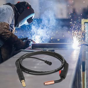 MIG Welding Gun 10 ft. 100 Amp Welding Torch for 0.024 in. to 0.031 in. Wire for Lincoln Magnum 100L (K530-6)
