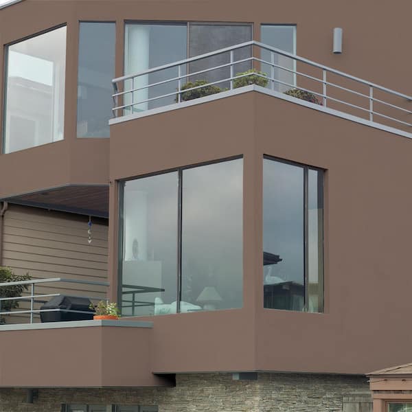 BEHR - 1 gal. #N170-5 Chocolate Heart Flat Interior/Exterior Masonry, Stucco and Brick Paint