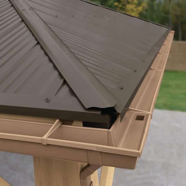 10 ft. x 12 ft. Rain Gutter Kit for the Meridian Gazebo