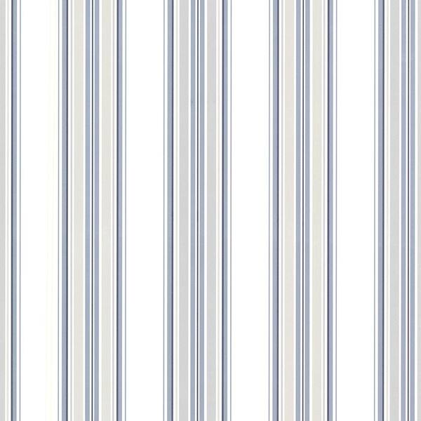 Beacon House Marine Ocean Sailor Stripe Wallpaper Sample